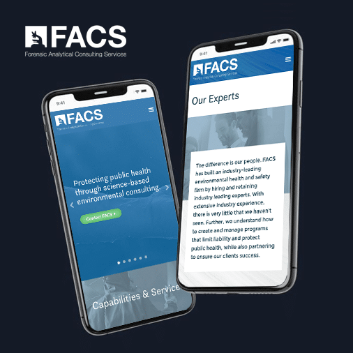 FACS mobile site